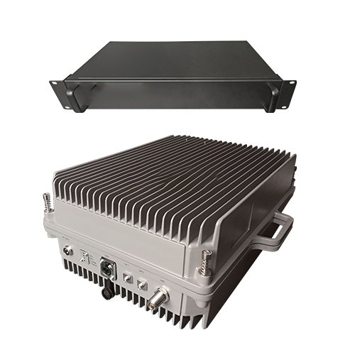  珠山350M PDT消防集群警用数字光纤直放站近远端机