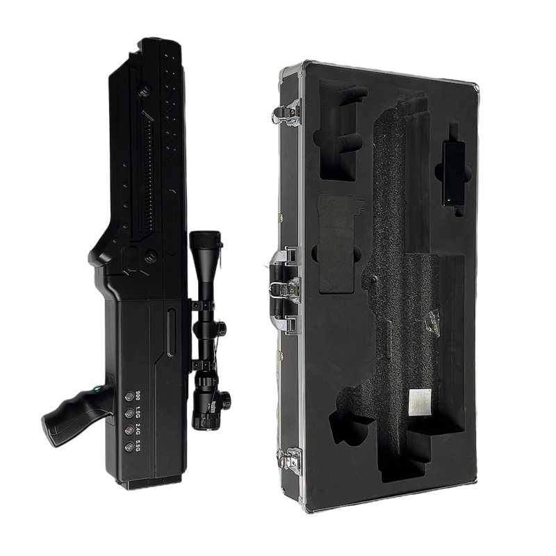  珠山手持便携式枪型低空防御反制四通道A型